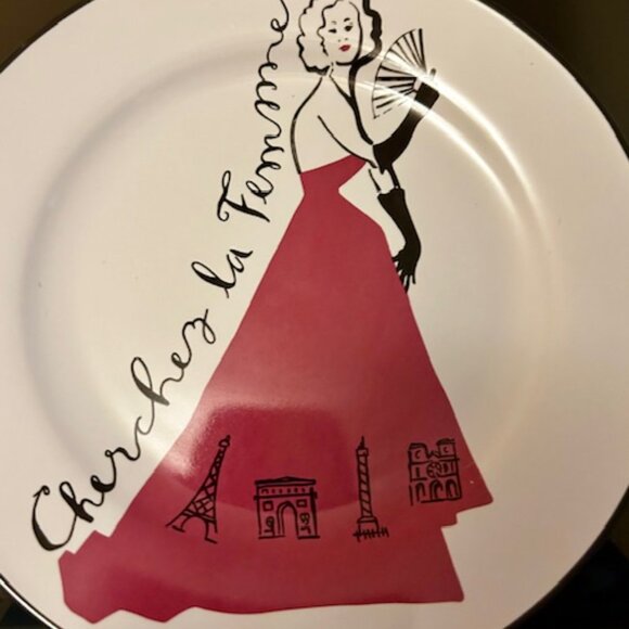 Dessert  plates by Kings Road Redux - Picture 6 of 8